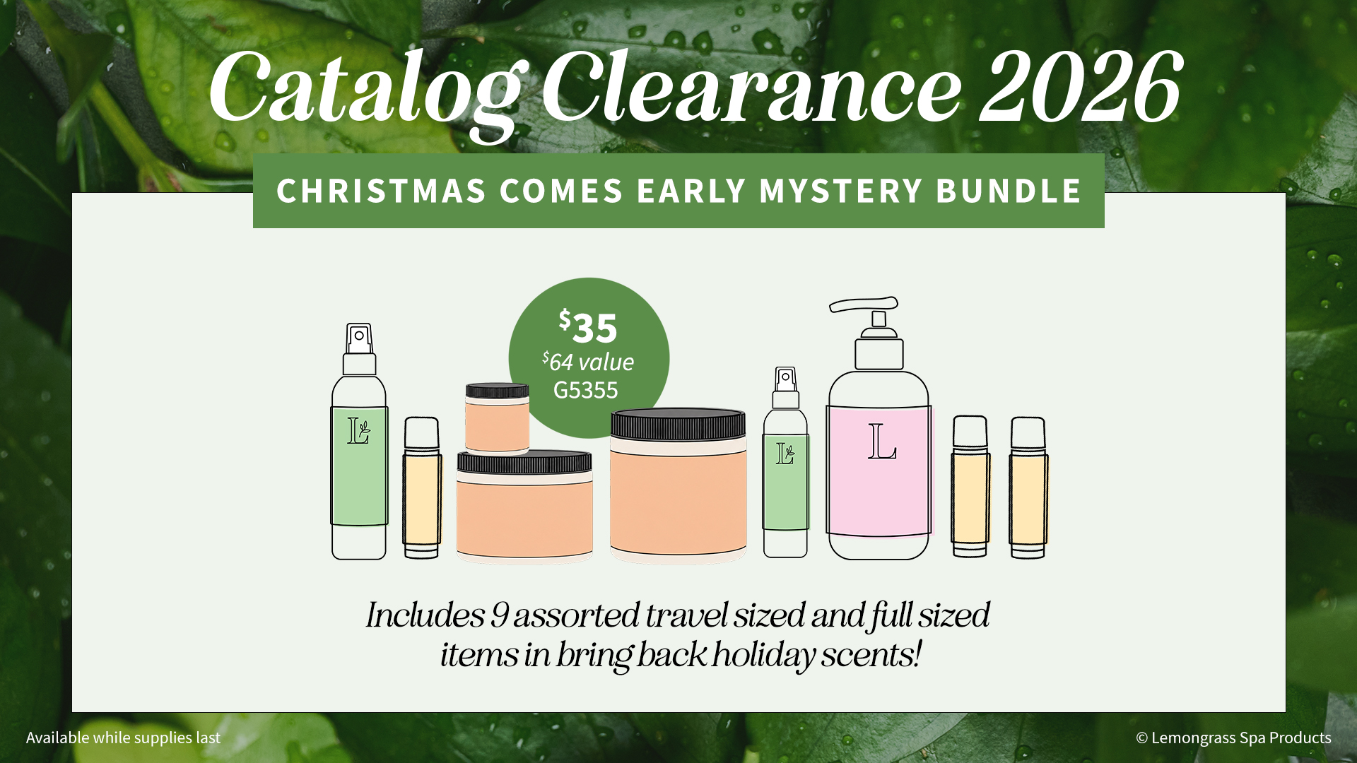 Catalog Clearance - Christmas Comes Early Mystery Bundle