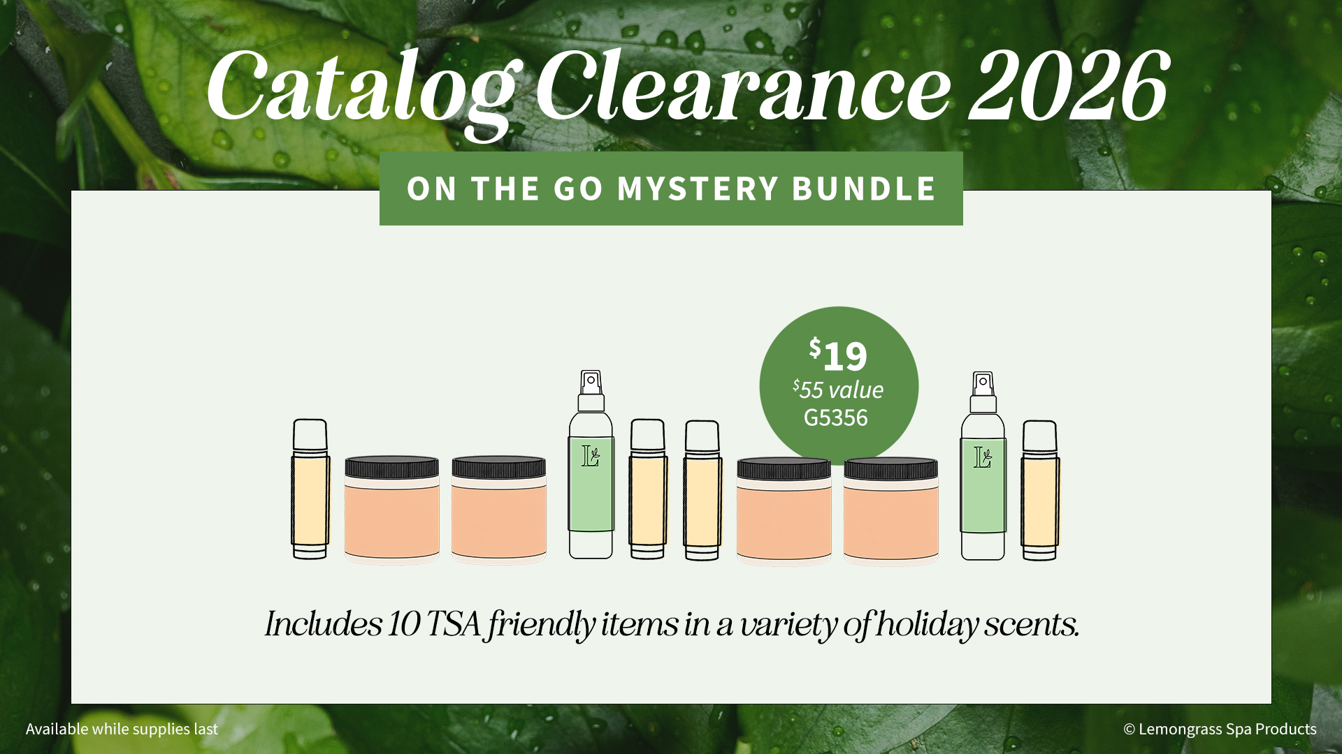 Catalog Clearance - On the Go Mystery Bundle